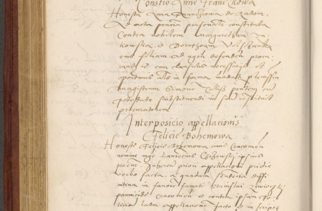 Zdjęcie nr 391 dla obiektu archiwalnego: Acta actorum coram R. D. Petro de Gamratis, archiepiscopo Gnesnensi et episcopo Cracoviensi, Legato nato et Regni Poloniar primate ad a. D. 1544 et 1545 acticatorum - praesidente tunc Suae Rev. Paternitatis curiae cancellario R. D. Bertholomaeo Gantkowski, archidiacono Cracoviensi, Gnesnensi et Posnaniensi canonico.