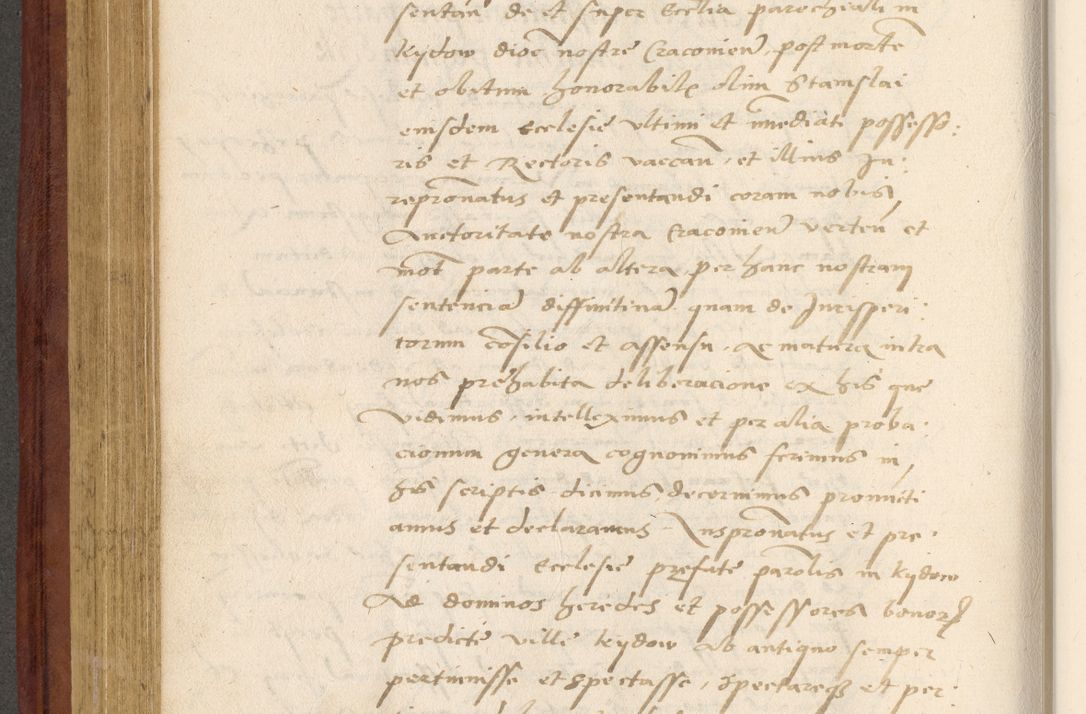 Zdjęcie nr 383 dla obiektu archiwalnego: Acta actorum coram R. D. Petro de Gamratis, archiepiscopo Gnesnensi et episcopo Cracoviensi, Legato nato et Regni Poloniar primate ad a. D. 1544 et 1545 acticatorum - praesidente tunc Suae Rev. Paternitatis curiae cancellario R. D. Bertholomaeo Gantkowski, archidiacono Cracoviensi, Gnesnensi et Posnaniensi canonico.