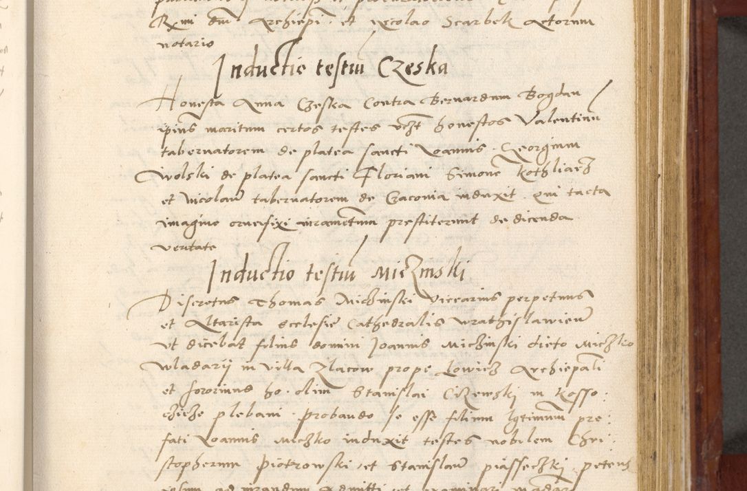 Zdjęcie nr 378 dla obiektu archiwalnego: Acta actorum coram R. D. Petro de Gamratis, archiepiscopo Gnesnensi et episcopo Cracoviensi, Legato nato et Regni Poloniar primate ad a. D. 1544 et 1545 acticatorum - praesidente tunc Suae Rev. Paternitatis curiae cancellario R. D. Bertholomaeo Gantkowski, archidiacono Cracoviensi, Gnesnensi et Posnaniensi canonico.