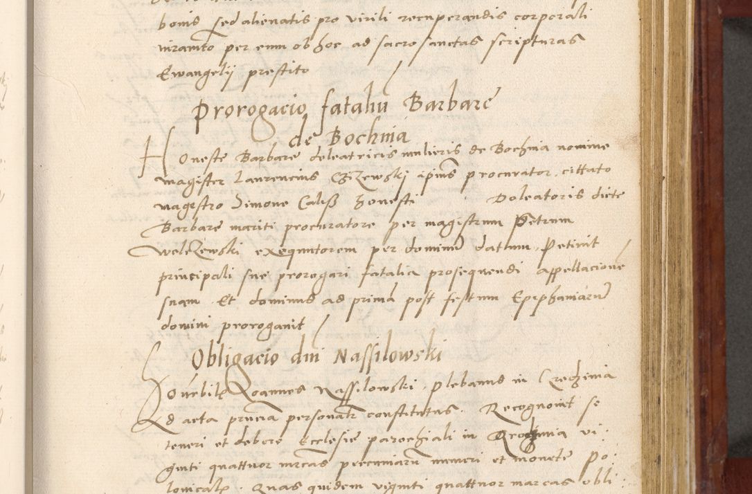 Zdjęcie nr 376 dla obiektu archiwalnego: Acta actorum coram R. D. Petro de Gamratis, archiepiscopo Gnesnensi et episcopo Cracoviensi, Legato nato et Regni Poloniar primate ad a. D. 1544 et 1545 acticatorum - praesidente tunc Suae Rev. Paternitatis curiae cancellario R. D. Bertholomaeo Gantkowski, archidiacono Cracoviensi, Gnesnensi et Posnaniensi canonico.