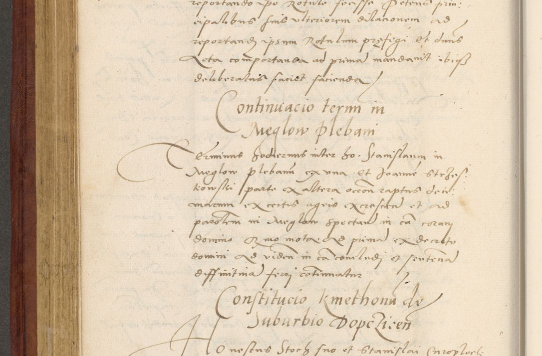 Zdjęcie nr 373 dla obiektu archiwalnego: Acta actorum coram R. D. Petro de Gamratis, archiepiscopo Gnesnensi et episcopo Cracoviensi, Legato nato et Regni Poloniar primate ad a. D. 1544 et 1545 acticatorum - praesidente tunc Suae Rev. Paternitatis curiae cancellario R. D. Bertholomaeo Gantkowski, archidiacono Cracoviensi, Gnesnensi et Posnaniensi canonico.