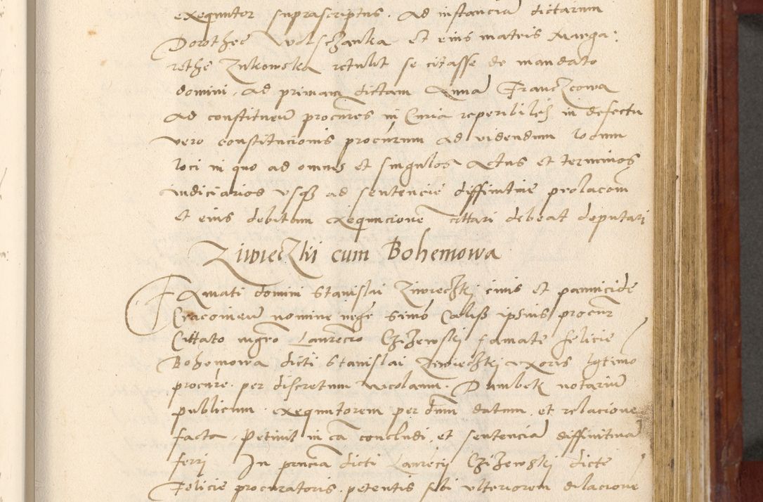 Zdjęcie nr 368 dla obiektu archiwalnego: Acta actorum coram R. D. Petro de Gamratis, archiepiscopo Gnesnensi et episcopo Cracoviensi, Legato nato et Regni Poloniar primate ad a. D. 1544 et 1545 acticatorum - praesidente tunc Suae Rev. Paternitatis curiae cancellario R. D. Bertholomaeo Gantkowski, archidiacono Cracoviensi, Gnesnensi et Posnaniensi canonico.