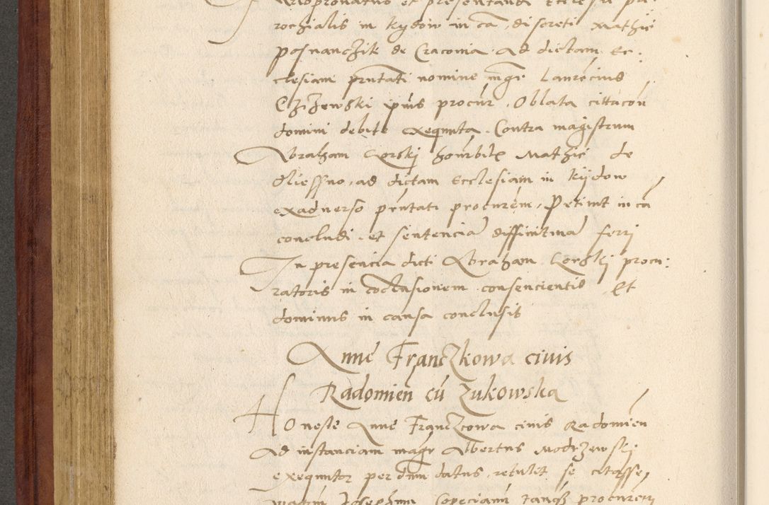 Zdjęcie nr 367 dla obiektu archiwalnego: Acta actorum coram R. D. Petro de Gamratis, archiepiscopo Gnesnensi et episcopo Cracoviensi, Legato nato et Regni Poloniar primate ad a. D. 1544 et 1545 acticatorum - praesidente tunc Suae Rev. Paternitatis curiae cancellario R. D. Bertholomaeo Gantkowski, archidiacono Cracoviensi, Gnesnensi et Posnaniensi canonico.