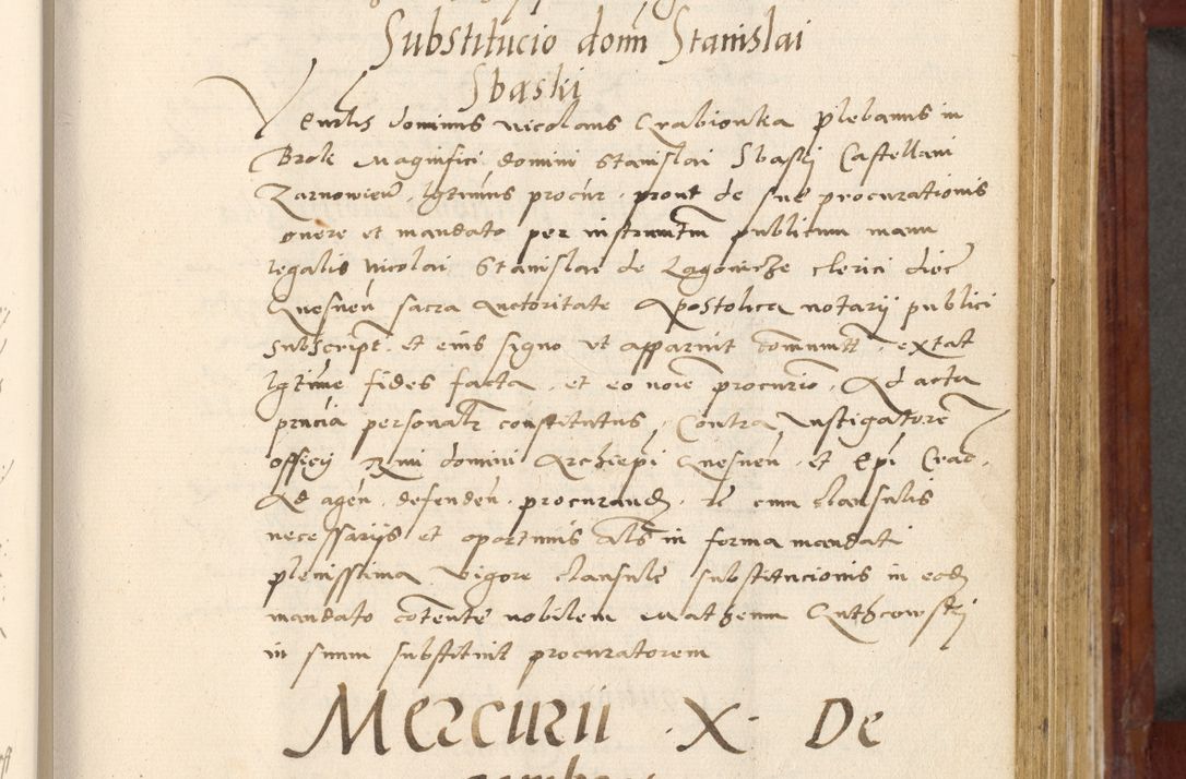 Zdjęcie nr 364 dla obiektu archiwalnego: Acta actorum coram R. D. Petro de Gamratis, archiepiscopo Gnesnensi et episcopo Cracoviensi, Legato nato et Regni Poloniar primate ad a. D. 1544 et 1545 acticatorum - praesidente tunc Suae Rev. Paternitatis curiae cancellario R. D. Bertholomaeo Gantkowski, archidiacono Cracoviensi, Gnesnensi et Posnaniensi canonico.