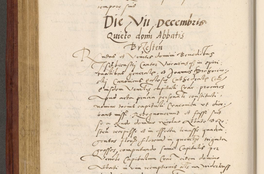Zdjęcie nr 363 dla obiektu archiwalnego: Acta actorum coram R. D. Petro de Gamratis, archiepiscopo Gnesnensi et episcopo Cracoviensi, Legato nato et Regni Poloniar primate ad a. D. 1544 et 1545 acticatorum - praesidente tunc Suae Rev. Paternitatis curiae cancellario R. D. Bertholomaeo Gantkowski, archidiacono Cracoviensi, Gnesnensi et Posnaniensi canonico.