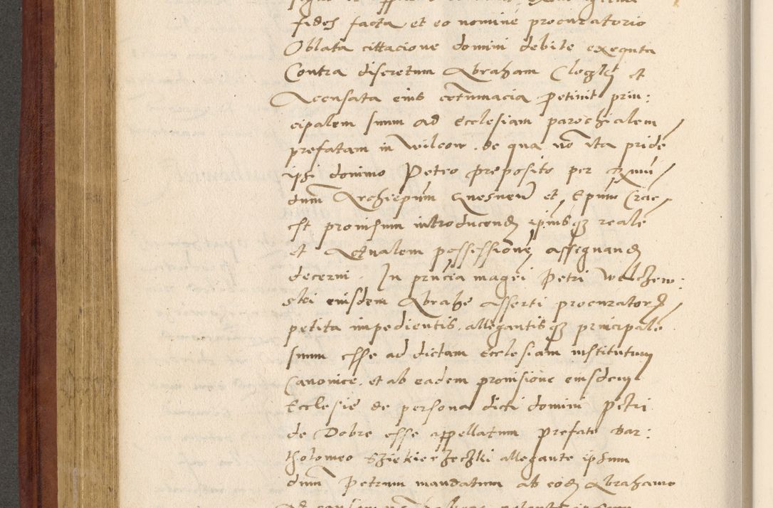 Zdjęcie nr 361 dla obiektu archiwalnego: Acta actorum coram R. D. Petro de Gamratis, archiepiscopo Gnesnensi et episcopo Cracoviensi, Legato nato et Regni Poloniar primate ad a. D. 1544 et 1545 acticatorum - praesidente tunc Suae Rev. Paternitatis curiae cancellario R. D. Bertholomaeo Gantkowski, archidiacono Cracoviensi, Gnesnensi et Posnaniensi canonico.