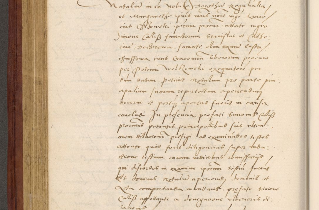 Zdjęcie nr 359 dla obiektu archiwalnego: Acta actorum coram R. D. Petro de Gamratis, archiepiscopo Gnesnensi et episcopo Cracoviensi, Legato nato et Regni Poloniar primate ad a. D. 1544 et 1545 acticatorum - praesidente tunc Suae Rev. Paternitatis curiae cancellario R. D. Bertholomaeo Gantkowski, archidiacono Cracoviensi, Gnesnensi et Posnaniensi canonico.