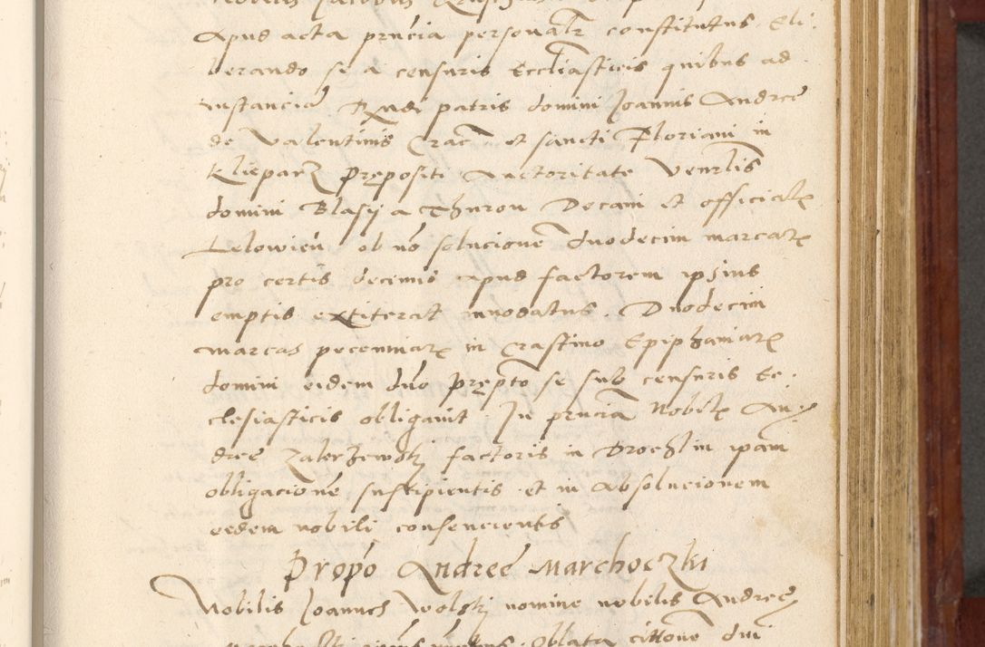 Zdjęcie nr 352 dla obiektu archiwalnego: Acta actorum coram R. D. Petro de Gamratis, archiepiscopo Gnesnensi et episcopo Cracoviensi, Legato nato et Regni Poloniar primate ad a. D. 1544 et 1545 acticatorum - praesidente tunc Suae Rev. Paternitatis curiae cancellario R. D. Bertholomaeo Gantkowski, archidiacono Cracoviensi, Gnesnensi et Posnaniensi canonico.