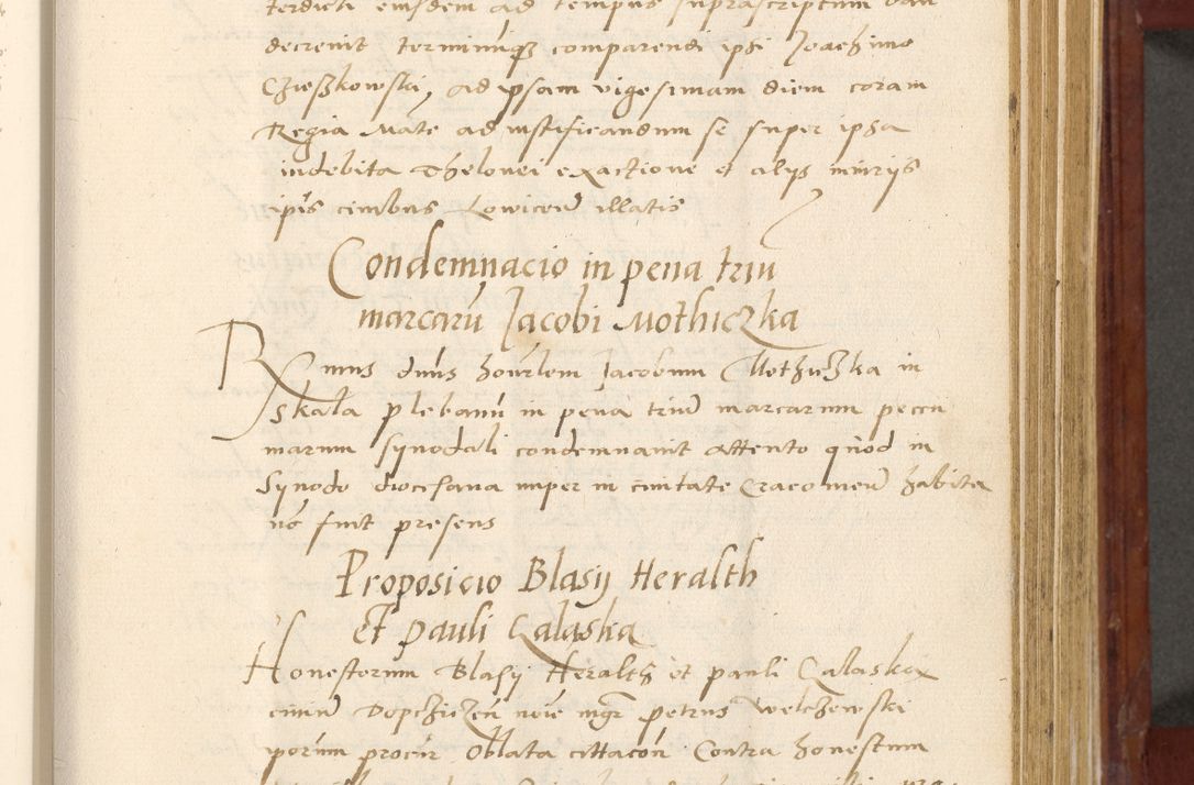 Zdjęcie nr 344 dla obiektu archiwalnego: Acta actorum coram R. D. Petro de Gamratis, archiepiscopo Gnesnensi et episcopo Cracoviensi, Legato nato et Regni Poloniar primate ad a. D. 1544 et 1545 acticatorum - praesidente tunc Suae Rev. Paternitatis curiae cancellario R. D. Bertholomaeo Gantkowski, archidiacono Cracoviensi, Gnesnensi et Posnaniensi canonico.