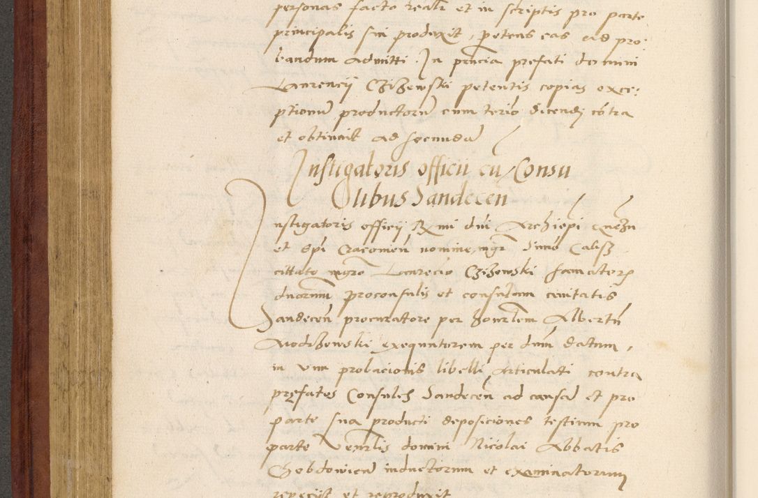 Zdjęcie nr 343 dla obiektu archiwalnego: Acta actorum coram R. D. Petro de Gamratis, archiepiscopo Gnesnensi et episcopo Cracoviensi, Legato nato et Regni Poloniar primate ad a. D. 1544 et 1545 acticatorum - praesidente tunc Suae Rev. Paternitatis curiae cancellario R. D. Bertholomaeo Gantkowski, archidiacono Cracoviensi, Gnesnensi et Posnaniensi canonico.