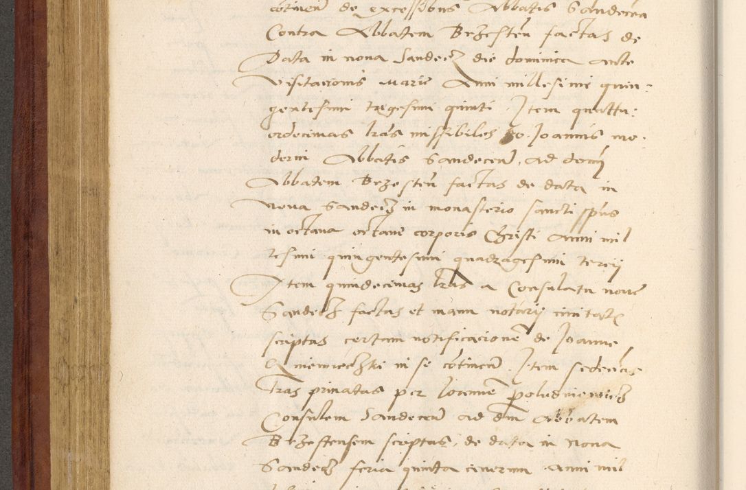 Zdjęcie nr 337 dla obiektu archiwalnego: Acta actorum coram R. D. Petro de Gamratis, archiepiscopo Gnesnensi et episcopo Cracoviensi, Legato nato et Regni Poloniar primate ad a. D. 1544 et 1545 acticatorum - praesidente tunc Suae Rev. Paternitatis curiae cancellario R. D. Bertholomaeo Gantkowski, archidiacono Cracoviensi, Gnesnensi et Posnaniensi canonico.