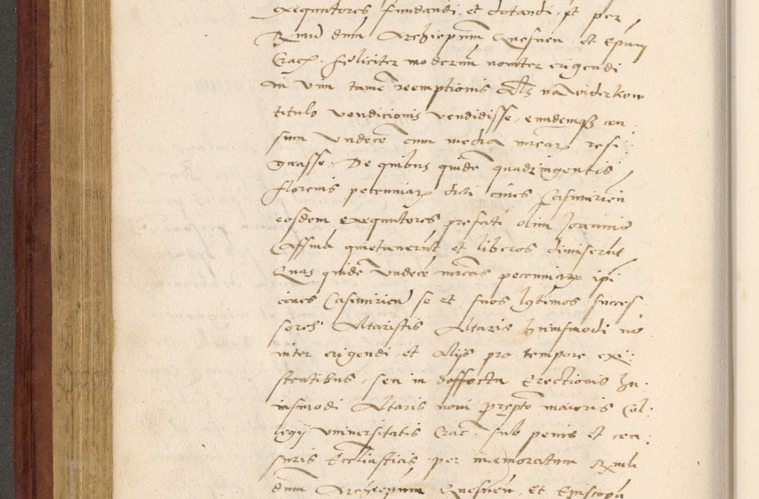 Zdjęcie nr 333 dla obiektu archiwalnego: Acta actorum coram R. D. Petro de Gamratis, archiepiscopo Gnesnensi et episcopo Cracoviensi, Legato nato et Regni Poloniar primate ad a. D. 1544 et 1545 acticatorum - praesidente tunc Suae Rev. Paternitatis curiae cancellario R. D. Bertholomaeo Gantkowski, archidiacono Cracoviensi, Gnesnensi et Posnaniensi canonico.