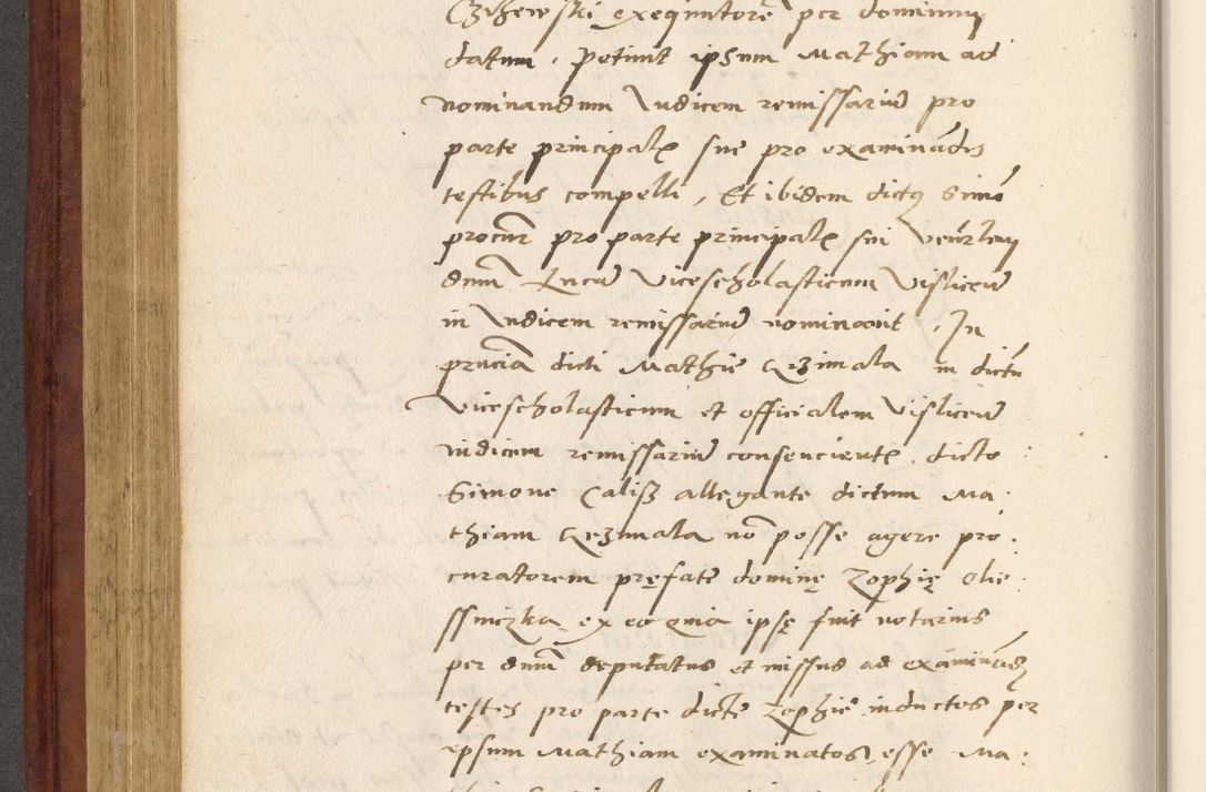 Zdjęcie nr 329 dla obiektu archiwalnego: Acta actorum coram R. D. Petro de Gamratis, archiepiscopo Gnesnensi et episcopo Cracoviensi, Legato nato et Regni Poloniar primate ad a. D. 1544 et 1545 acticatorum - praesidente tunc Suae Rev. Paternitatis curiae cancellario R. D. Bertholomaeo Gantkowski, archidiacono Cracoviensi, Gnesnensi et Posnaniensi canonico.