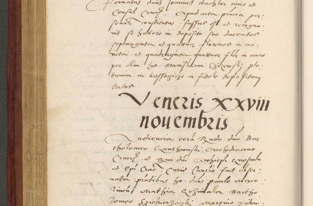 Zdjęcie nr 327 dla obiektu archiwalnego: Acta actorum coram R. D. Petro de Gamratis, archiepiscopo Gnesnensi et episcopo Cracoviensi, Legato nato et Regni Poloniar primate ad a. D. 1544 et 1545 acticatorum - praesidente tunc Suae Rev. Paternitatis curiae cancellario R. D. Bertholomaeo Gantkowski, archidiacono Cracoviensi, Gnesnensi et Posnaniensi canonico.