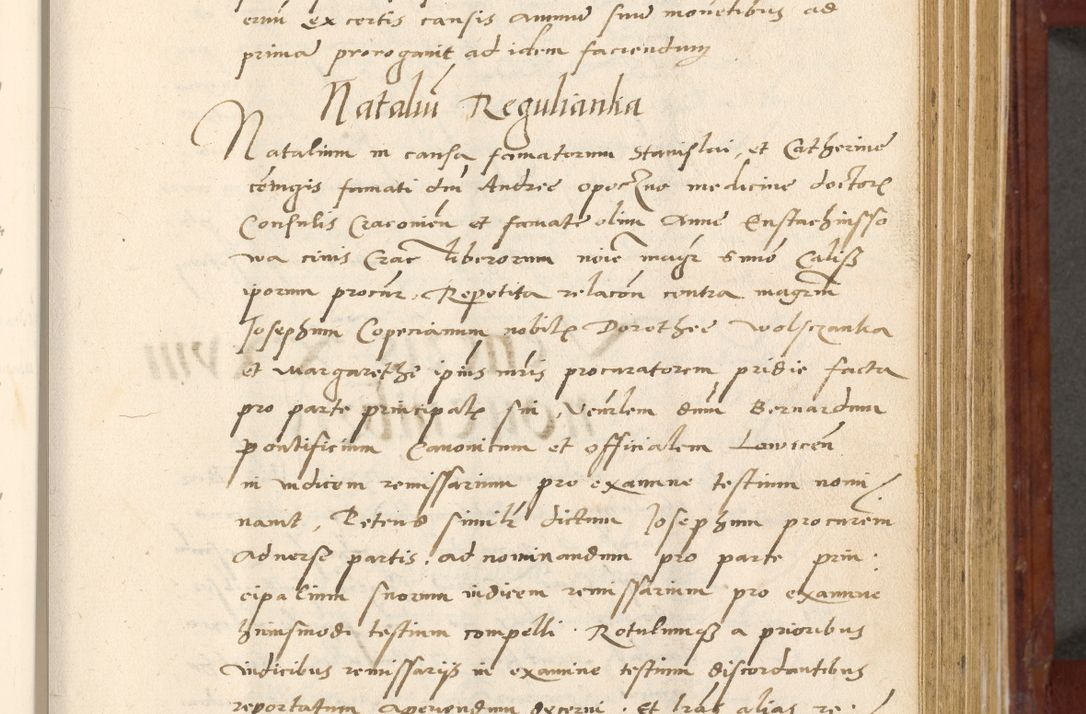 Zdjęcie nr 326 dla obiektu archiwalnego: Acta actorum coram R. D. Petro de Gamratis, archiepiscopo Gnesnensi et episcopo Cracoviensi, Legato nato et Regni Poloniar primate ad a. D. 1544 et 1545 acticatorum - praesidente tunc Suae Rev. Paternitatis curiae cancellario R. D. Bertholomaeo Gantkowski, archidiacono Cracoviensi, Gnesnensi et Posnaniensi canonico.