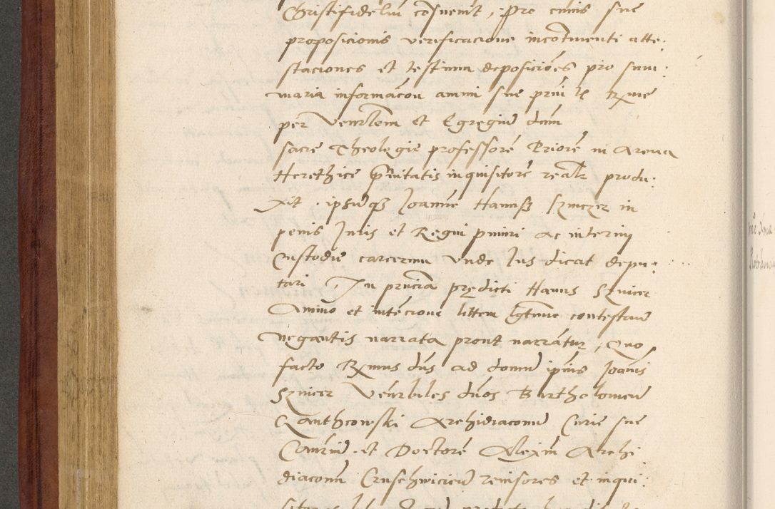 Zdjęcie nr 323 dla obiektu archiwalnego: Acta actorum coram R. D. Petro de Gamratis, archiepiscopo Gnesnensi et episcopo Cracoviensi, Legato nato et Regni Poloniar primate ad a. D. 1544 et 1545 acticatorum - praesidente tunc Suae Rev. Paternitatis curiae cancellario R. D. Bertholomaeo Gantkowski, archidiacono Cracoviensi, Gnesnensi et Posnaniensi canonico.