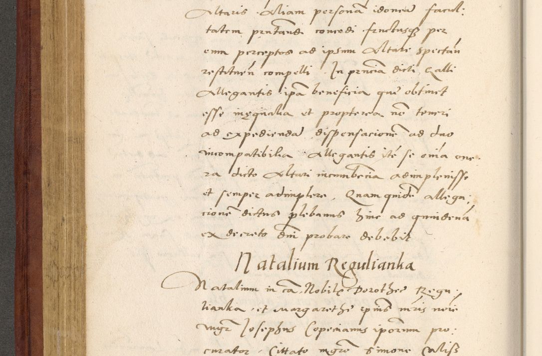 Zdjęcie nr 317 dla obiektu archiwalnego: Acta actorum coram R. D. Petro de Gamratis, archiepiscopo Gnesnensi et episcopo Cracoviensi, Legato nato et Regni Poloniar primate ad a. D. 1544 et 1545 acticatorum - praesidente tunc Suae Rev. Paternitatis curiae cancellario R. D. Bertholomaeo Gantkowski, archidiacono Cracoviensi, Gnesnensi et Posnaniensi canonico.