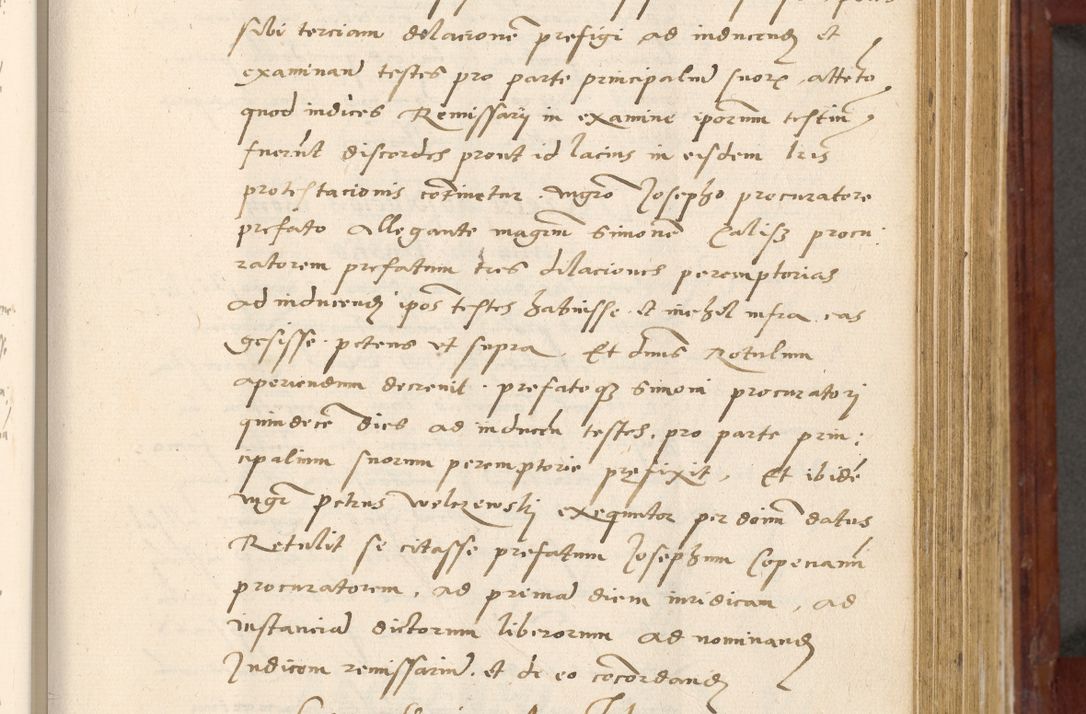 Zdjęcie nr 318 dla obiektu archiwalnego: Acta actorum coram R. D. Petro de Gamratis, archiepiscopo Gnesnensi et episcopo Cracoviensi, Legato nato et Regni Poloniar primate ad a. D. 1544 et 1545 acticatorum - praesidente tunc Suae Rev. Paternitatis curiae cancellario R. D. Bertholomaeo Gantkowski, archidiacono Cracoviensi, Gnesnensi et Posnaniensi canonico.