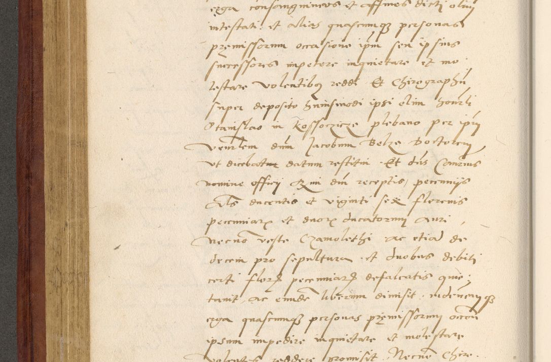 Zdjęcie nr 313 dla obiektu archiwalnego: Acta actorum coram R. D. Petro de Gamratis, archiepiscopo Gnesnensi et episcopo Cracoviensi, Legato nato et Regni Poloniar primate ad a. D. 1544 et 1545 acticatorum - praesidente tunc Suae Rev. Paternitatis curiae cancellario R. D. Bertholomaeo Gantkowski, archidiacono Cracoviensi, Gnesnensi et Posnaniensi canonico.