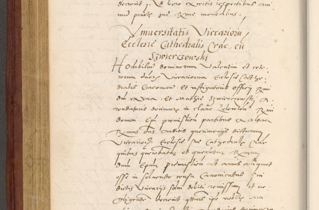 Zdjęcie nr 309 dla obiektu archiwalnego: Acta actorum coram R. D. Petro de Gamratis, archiepiscopo Gnesnensi et episcopo Cracoviensi, Legato nato et Regni Poloniar primate ad a. D. 1544 et 1545 acticatorum - praesidente tunc Suae Rev. Paternitatis curiae cancellario R. D. Bertholomaeo Gantkowski, archidiacono Cracoviensi, Gnesnensi et Posnaniensi canonico.