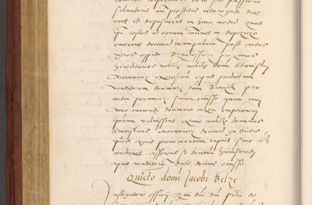 Zdjęcie nr 311 dla obiektu archiwalnego: Acta actorum coram R. D. Petro de Gamratis, archiepiscopo Gnesnensi et episcopo Cracoviensi, Legato nato et Regni Poloniar primate ad a. D. 1544 et 1545 acticatorum - praesidente tunc Suae Rev. Paternitatis curiae cancellario R. D. Bertholomaeo Gantkowski, archidiacono Cracoviensi, Gnesnensi et Posnaniensi canonico.
