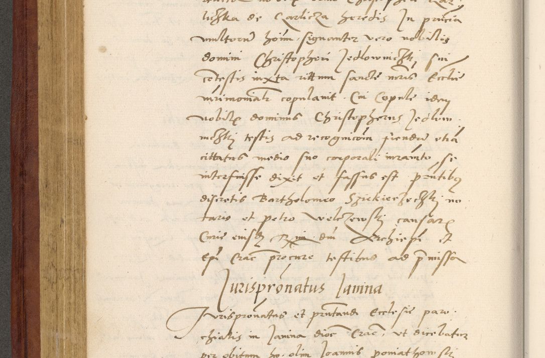 Zdjęcie nr 307 dla obiektu archiwalnego: Acta actorum coram R. D. Petro de Gamratis, archiepiscopo Gnesnensi et episcopo Cracoviensi, Legato nato et Regni Poloniar primate ad a. D. 1544 et 1545 acticatorum - praesidente tunc Suae Rev. Paternitatis curiae cancellario R. D. Bertholomaeo Gantkowski, archidiacono Cracoviensi, Gnesnensi et Posnaniensi canonico.