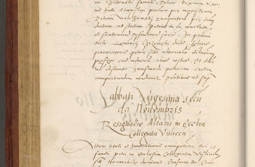 Zdjęcie nr 305 dla obiektu archiwalnego: Acta actorum coram R. D. Petro de Gamratis, archiepiscopo Gnesnensi et episcopo Cracoviensi, Legato nato et Regni Poloniar primate ad a. D. 1544 et 1545 acticatorum - praesidente tunc Suae Rev. Paternitatis curiae cancellario R. D. Bertholomaeo Gantkowski, archidiacono Cracoviensi, Gnesnensi et Posnaniensi canonico.