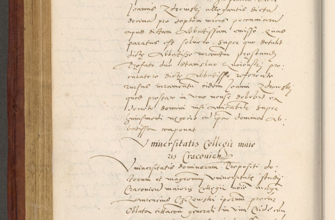 Zdjęcie nr 299 dla obiektu archiwalnego: Acta actorum coram R. D. Petro de Gamratis, archiepiscopo Gnesnensi et episcopo Cracoviensi, Legato nato et Regni Poloniar primate ad a. D. 1544 et 1545 acticatorum - praesidente tunc Suae Rev. Paternitatis curiae cancellario R. D. Bertholomaeo Gantkowski, archidiacono Cracoviensi, Gnesnensi et Posnaniensi canonico.