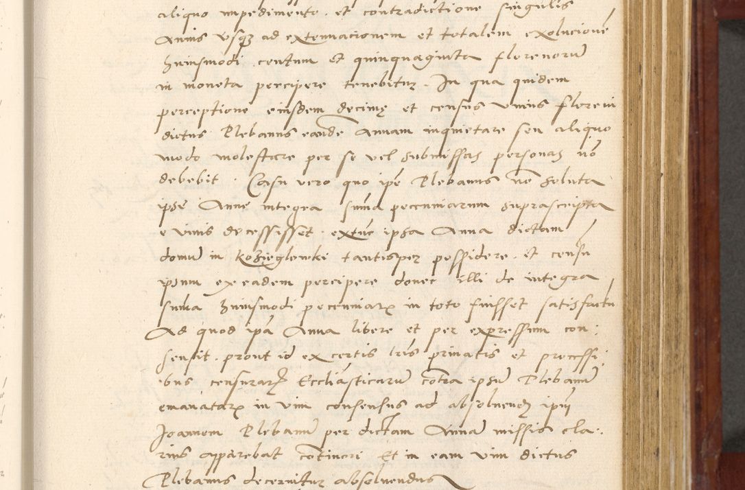 Zdjęcie nr 298 dla obiektu archiwalnego: Acta actorum coram R. D. Petro de Gamratis, archiepiscopo Gnesnensi et episcopo Cracoviensi, Legato nato et Regni Poloniar primate ad a. D. 1544 et 1545 acticatorum - praesidente tunc Suae Rev. Paternitatis curiae cancellario R. D. Bertholomaeo Gantkowski, archidiacono Cracoviensi, Gnesnensi et Posnaniensi canonico.
