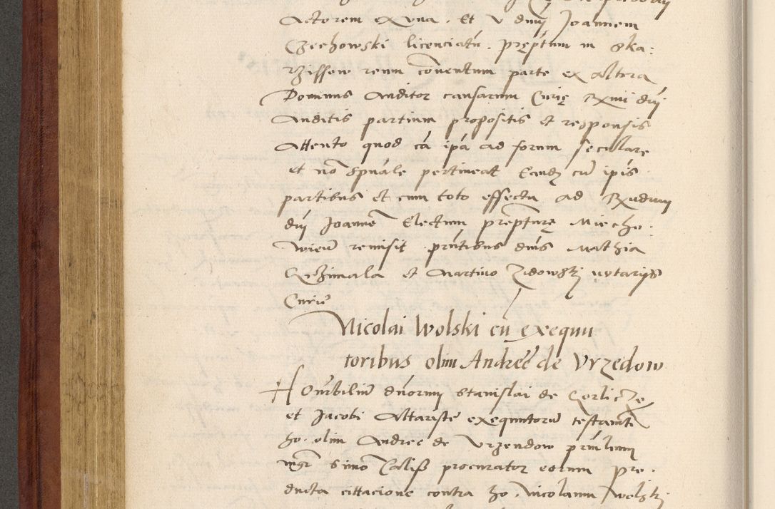 Zdjęcie nr 291 dla obiektu archiwalnego: Acta actorum coram R. D. Petro de Gamratis, archiepiscopo Gnesnensi et episcopo Cracoviensi, Legato nato et Regni Poloniar primate ad a. D. 1544 et 1545 acticatorum - praesidente tunc Suae Rev. Paternitatis curiae cancellario R. D. Bertholomaeo Gantkowski, archidiacono Cracoviensi, Gnesnensi et Posnaniensi canonico.