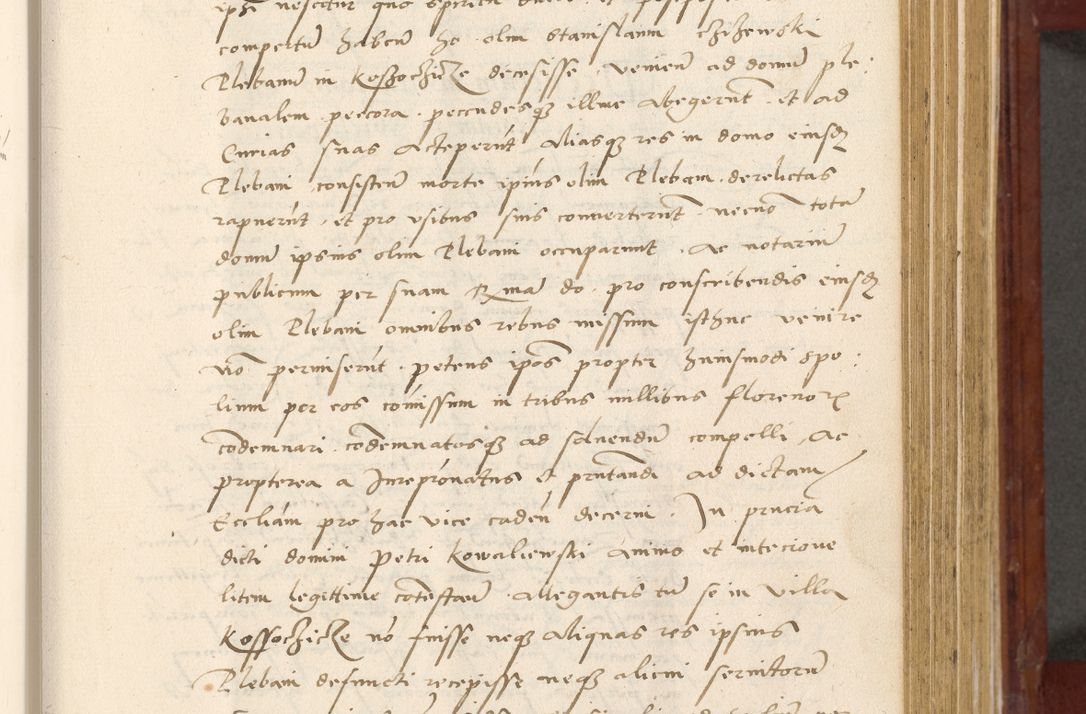Zdjęcie nr 294 dla obiektu archiwalnego: Acta actorum coram R. D. Petro de Gamratis, archiepiscopo Gnesnensi et episcopo Cracoviensi, Legato nato et Regni Poloniar primate ad a. D. 1544 et 1545 acticatorum - praesidente tunc Suae Rev. Paternitatis curiae cancellario R. D. Bertholomaeo Gantkowski, archidiacono Cracoviensi, Gnesnensi et Posnaniensi canonico.
