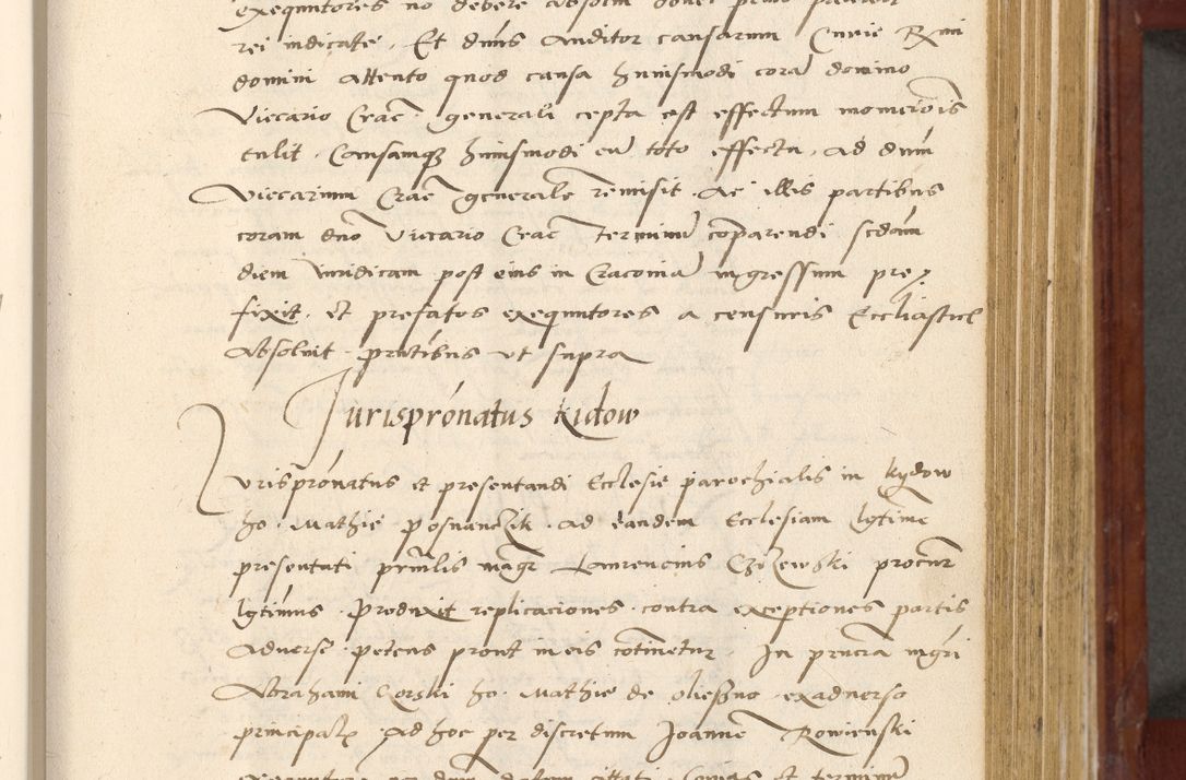 Zdjęcie nr 292 dla obiektu archiwalnego: Acta actorum coram R. D. Petro de Gamratis, archiepiscopo Gnesnensi et episcopo Cracoviensi, Legato nato et Regni Poloniar primate ad a. D. 1544 et 1545 acticatorum - praesidente tunc Suae Rev. Paternitatis curiae cancellario R. D. Bertholomaeo Gantkowski, archidiacono Cracoviensi, Gnesnensi et Posnaniensi canonico.