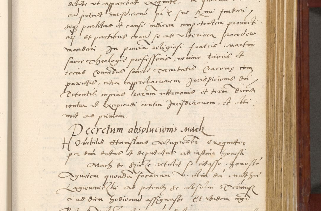 Zdjęcie nr 286 dla obiektu archiwalnego: Acta actorum coram R. D. Petro de Gamratis, archiepiscopo Gnesnensi et episcopo Cracoviensi, Legato nato et Regni Poloniar primate ad a. D. 1544 et 1545 acticatorum - praesidente tunc Suae Rev. Paternitatis curiae cancellario R. D. Bertholomaeo Gantkowski, archidiacono Cracoviensi, Gnesnensi et Posnaniensi canonico.