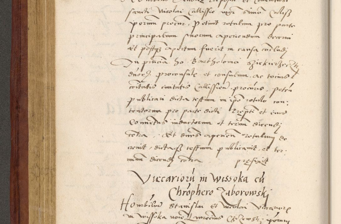 Zdjęcie nr 279 dla obiektu archiwalnego: Acta actorum coram R. D. Petro de Gamratis, archiepiscopo Gnesnensi et episcopo Cracoviensi, Legato nato et Regni Poloniar primate ad a. D. 1544 et 1545 acticatorum - praesidente tunc Suae Rev. Paternitatis curiae cancellario R. D. Bertholomaeo Gantkowski, archidiacono Cracoviensi, Gnesnensi et Posnaniensi canonico.