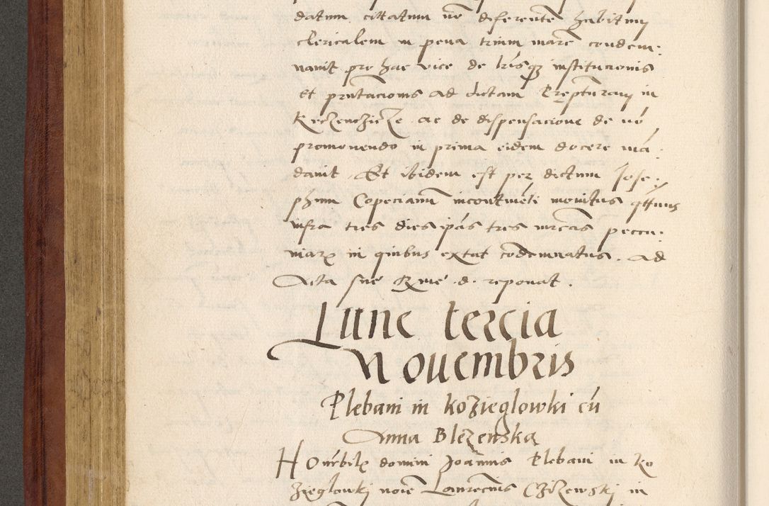 Zdjęcie nr 275 dla obiektu archiwalnego: Acta actorum coram R. D. Petro de Gamratis, archiepiscopo Gnesnensi et episcopo Cracoviensi, Legato nato et Regni Poloniar primate ad a. D. 1544 et 1545 acticatorum - praesidente tunc Suae Rev. Paternitatis curiae cancellario R. D. Bertholomaeo Gantkowski, archidiacono Cracoviensi, Gnesnensi et Posnaniensi canonico.