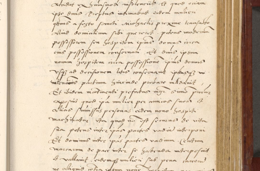 Zdjęcie nr 274 dla obiektu archiwalnego: Acta actorum coram R. D. Petro de Gamratis, archiepiscopo Gnesnensi et episcopo Cracoviensi, Legato nato et Regni Poloniar primate ad a. D. 1544 et 1545 acticatorum - praesidente tunc Suae Rev. Paternitatis curiae cancellario R. D. Bertholomaeo Gantkowski, archidiacono Cracoviensi, Gnesnensi et Posnaniensi canonico.