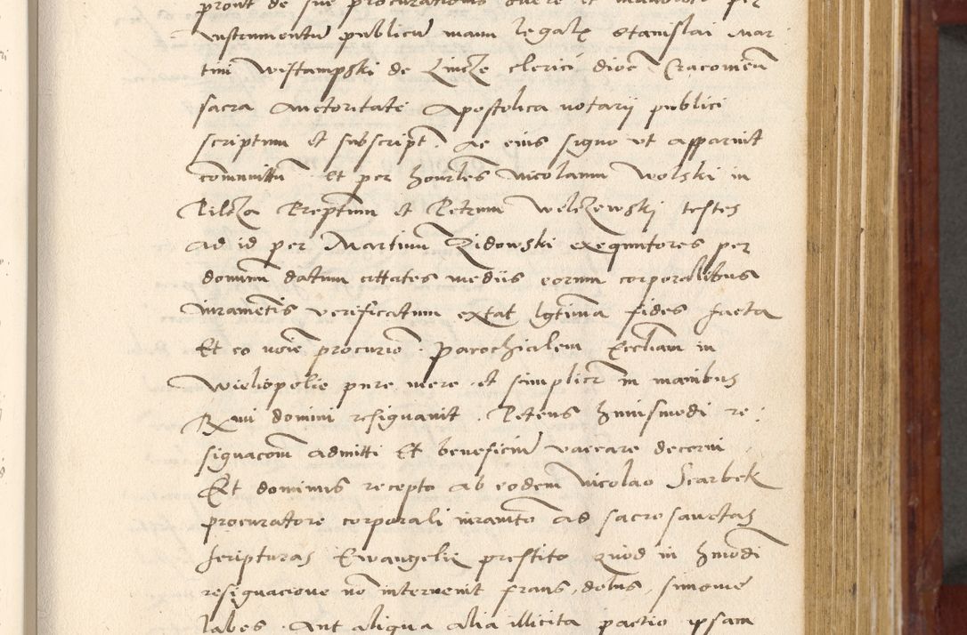 Zdjęcie nr 272 dla obiektu archiwalnego: Acta actorum coram R. D. Petro de Gamratis, archiepiscopo Gnesnensi et episcopo Cracoviensi, Legato nato et Regni Poloniar primate ad a. D. 1544 et 1545 acticatorum - praesidente tunc Suae Rev. Paternitatis curiae cancellario R. D. Bertholomaeo Gantkowski, archidiacono Cracoviensi, Gnesnensi et Posnaniensi canonico.