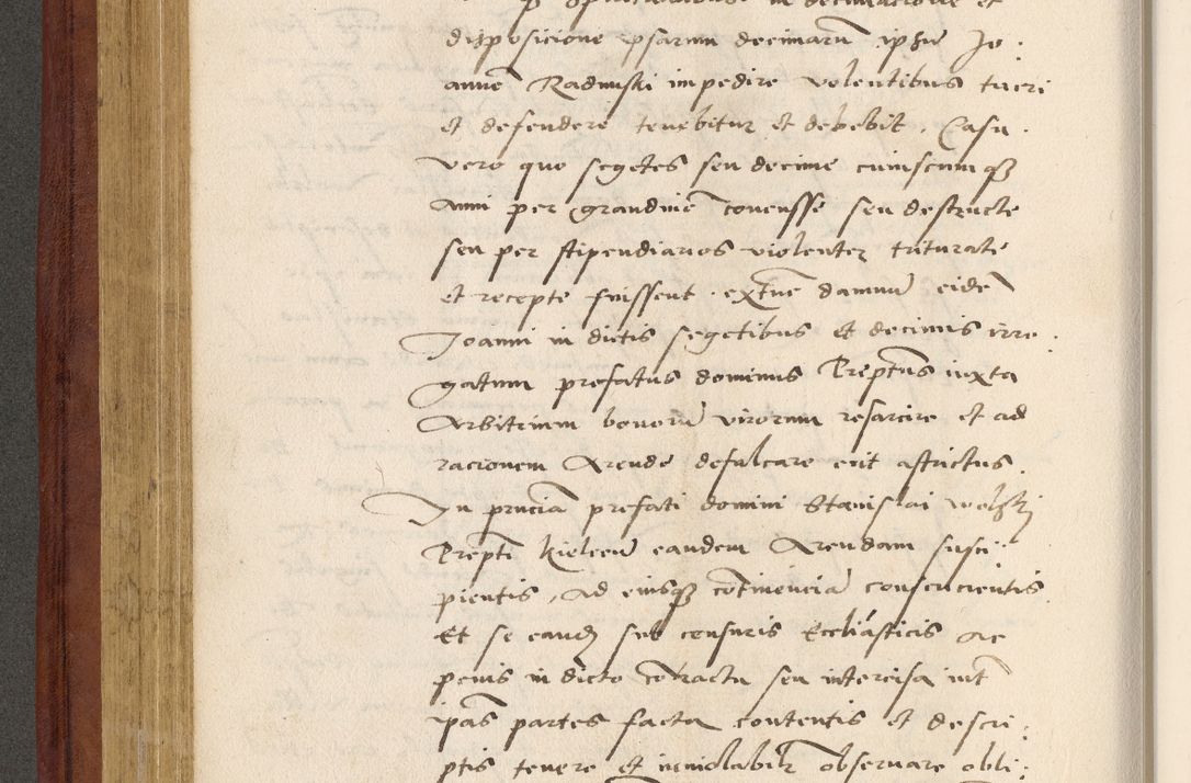 Zdjęcie nr 271 dla obiektu archiwalnego: Acta actorum coram R. D. Petro de Gamratis, archiepiscopo Gnesnensi et episcopo Cracoviensi, Legato nato et Regni Poloniar primate ad a. D. 1544 et 1545 acticatorum - praesidente tunc Suae Rev. Paternitatis curiae cancellario R. D. Bertholomaeo Gantkowski, archidiacono Cracoviensi, Gnesnensi et Posnaniensi canonico.