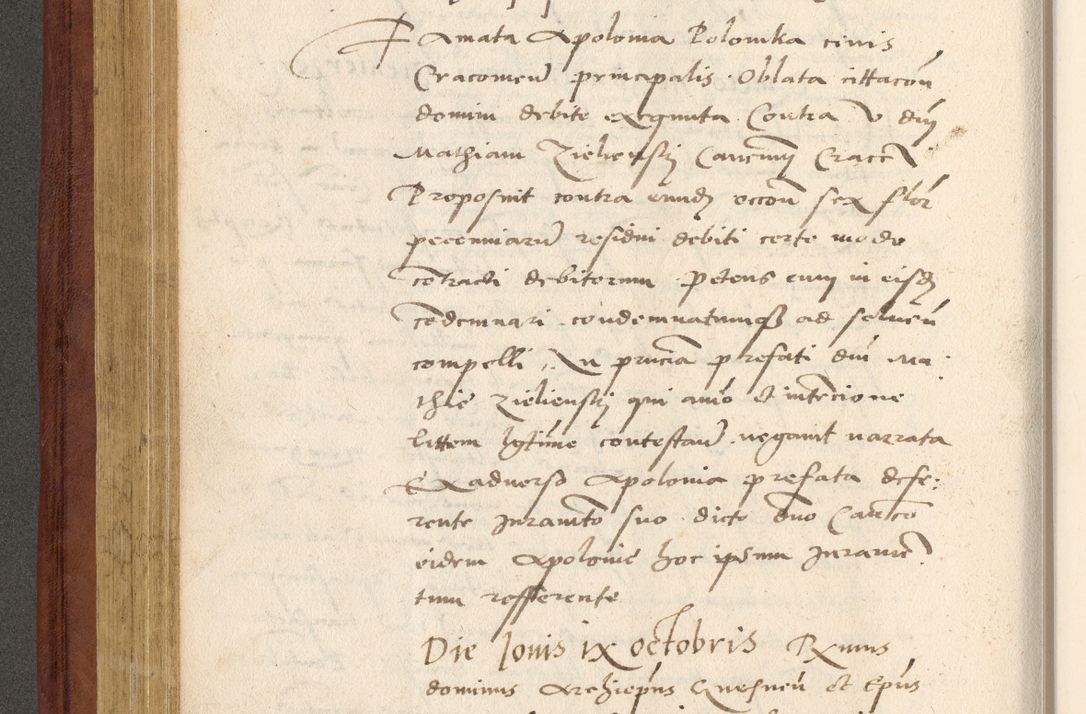 Zdjęcie nr 267 dla obiektu archiwalnego: Acta actorum coram R. D. Petro de Gamratis, archiepiscopo Gnesnensi et episcopo Cracoviensi, Legato nato et Regni Poloniar primate ad a. D. 1544 et 1545 acticatorum - praesidente tunc Suae Rev. Paternitatis curiae cancellario R. D. Bertholomaeo Gantkowski, archidiacono Cracoviensi, Gnesnensi et Posnaniensi canonico.