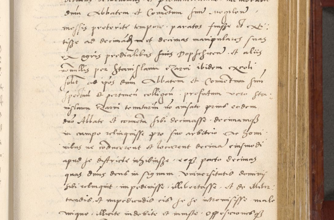 Zdjęcie nr 256 dla obiektu archiwalnego: Acta actorum coram R. D. Petro de Gamratis, archiepiscopo Gnesnensi et episcopo Cracoviensi, Legato nato et Regni Poloniar primate ad a. D. 1544 et 1545 acticatorum - praesidente tunc Suae Rev. Paternitatis curiae cancellario R. D. Bertholomaeo Gantkowski, archidiacono Cracoviensi, Gnesnensi et Posnaniensi canonico.