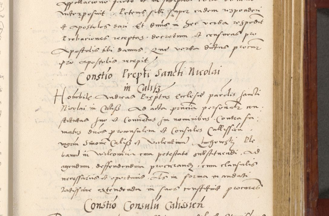 Zdjęcie nr 258 dla obiektu archiwalnego: Acta actorum coram R. D. Petro de Gamratis, archiepiscopo Gnesnensi et episcopo Cracoviensi, Legato nato et Regni Poloniar primate ad a. D. 1544 et 1545 acticatorum - praesidente tunc Suae Rev. Paternitatis curiae cancellario R. D. Bertholomaeo Gantkowski, archidiacono Cracoviensi, Gnesnensi et Posnaniensi canonico.