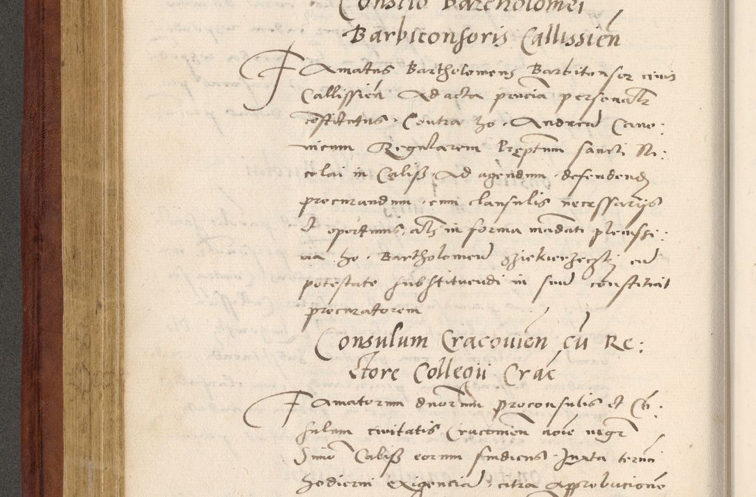Zdjęcie nr 259 dla obiektu archiwalnego: Acta actorum coram R. D. Petro de Gamratis, archiepiscopo Gnesnensi et episcopo Cracoviensi, Legato nato et Regni Poloniar primate ad a. D. 1544 et 1545 acticatorum - praesidente tunc Suae Rev. Paternitatis curiae cancellario R. D. Bertholomaeo Gantkowski, archidiacono Cracoviensi, Gnesnensi et Posnaniensi canonico.