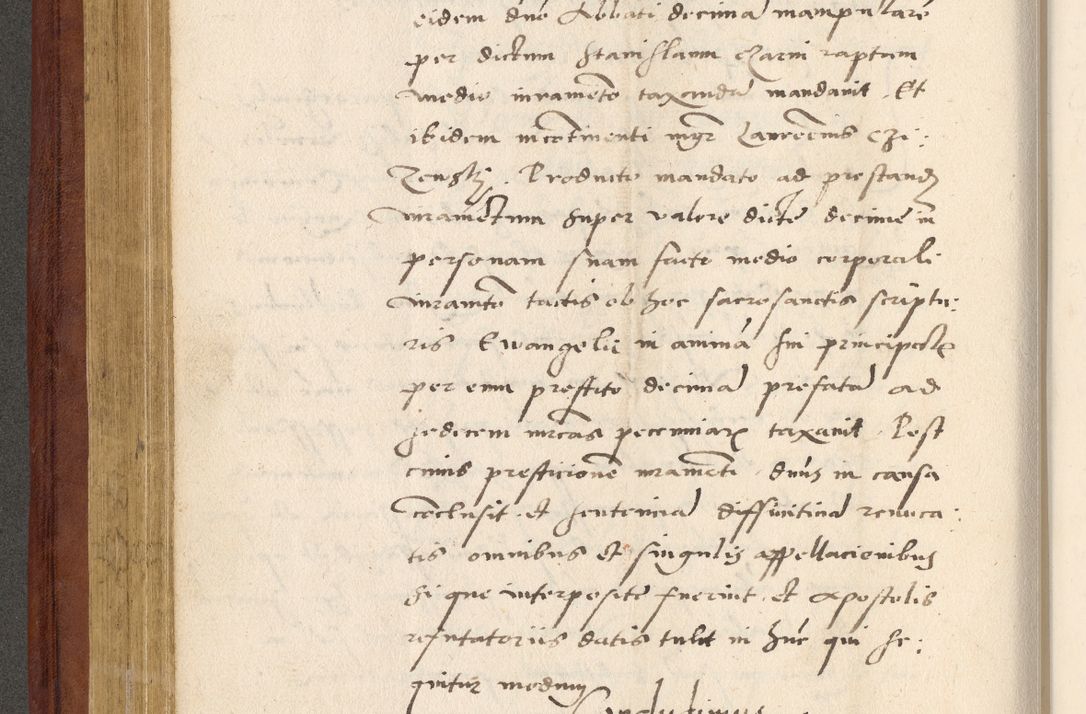 Zdjęcie nr 255 dla obiektu archiwalnego: Acta actorum coram R. D. Petro de Gamratis, archiepiscopo Gnesnensi et episcopo Cracoviensi, Legato nato et Regni Poloniar primate ad a. D. 1544 et 1545 acticatorum - praesidente tunc Suae Rev. Paternitatis curiae cancellario R. D. Bertholomaeo Gantkowski, archidiacono Cracoviensi, Gnesnensi et Posnaniensi canonico.