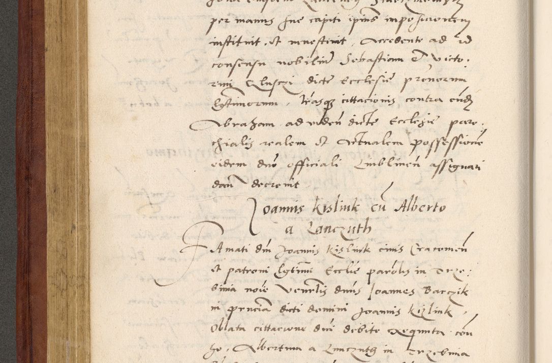 Zdjęcie nr 251 dla obiektu archiwalnego: Acta actorum coram R. D. Petro de Gamratis, archiepiscopo Gnesnensi et episcopo Cracoviensi, Legato nato et Regni Poloniar primate ad a. D. 1544 et 1545 acticatorum - praesidente tunc Suae Rev. Paternitatis curiae cancellario R. D. Bertholomaeo Gantkowski, archidiacono Cracoviensi, Gnesnensi et Posnaniensi canonico.