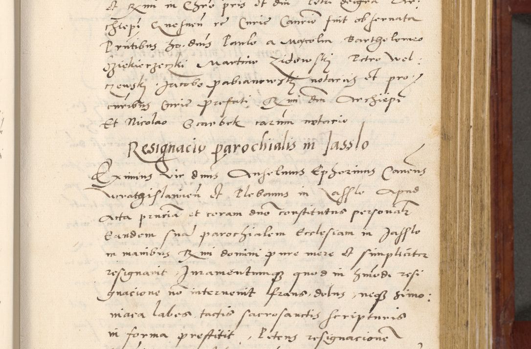 Zdjęcie nr 252 dla obiektu archiwalnego: Acta actorum coram R. D. Petro de Gamratis, archiepiscopo Gnesnensi et episcopo Cracoviensi, Legato nato et Regni Poloniar primate ad a. D. 1544 et 1545 acticatorum - praesidente tunc Suae Rev. Paternitatis curiae cancellario R. D. Bertholomaeo Gantkowski, archidiacono Cracoviensi, Gnesnensi et Posnaniensi canonico.