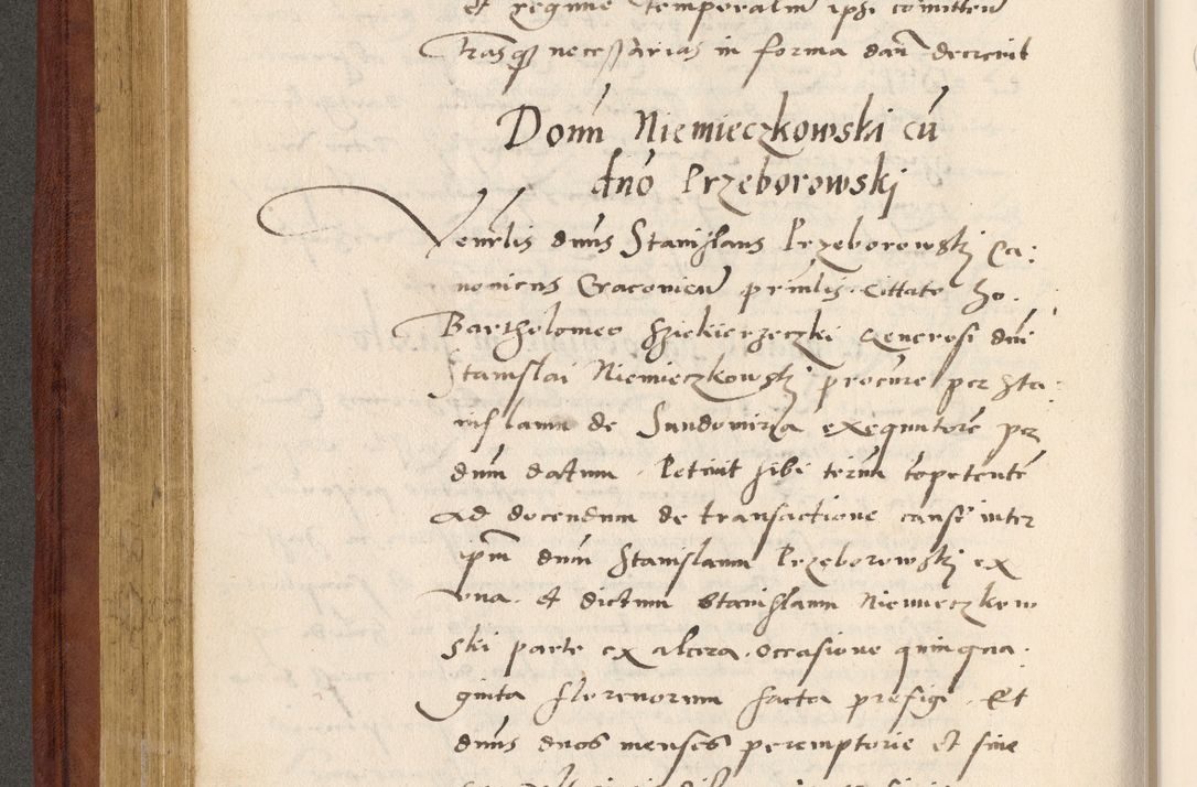 Zdjęcie nr 253 dla obiektu archiwalnego: Acta actorum coram R. D. Petro de Gamratis, archiepiscopo Gnesnensi et episcopo Cracoviensi, Legato nato et Regni Poloniar primate ad a. D. 1544 et 1545 acticatorum - praesidente tunc Suae Rev. Paternitatis curiae cancellario R. D. Bertholomaeo Gantkowski, archidiacono Cracoviensi, Gnesnensi et Posnaniensi canonico.