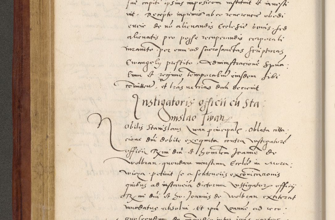 Zdjęcie nr 239 dla obiektu archiwalnego: Acta actorum coram R. D. Petro de Gamratis, archiepiscopo Gnesnensi et episcopo Cracoviensi, Legato nato et Regni Poloniar primate ad a. D. 1544 et 1545 acticatorum - praesidente tunc Suae Rev. Paternitatis curiae cancellario R. D. Bertholomaeo Gantkowski, archidiacono Cracoviensi, Gnesnensi et Posnaniensi canonico.