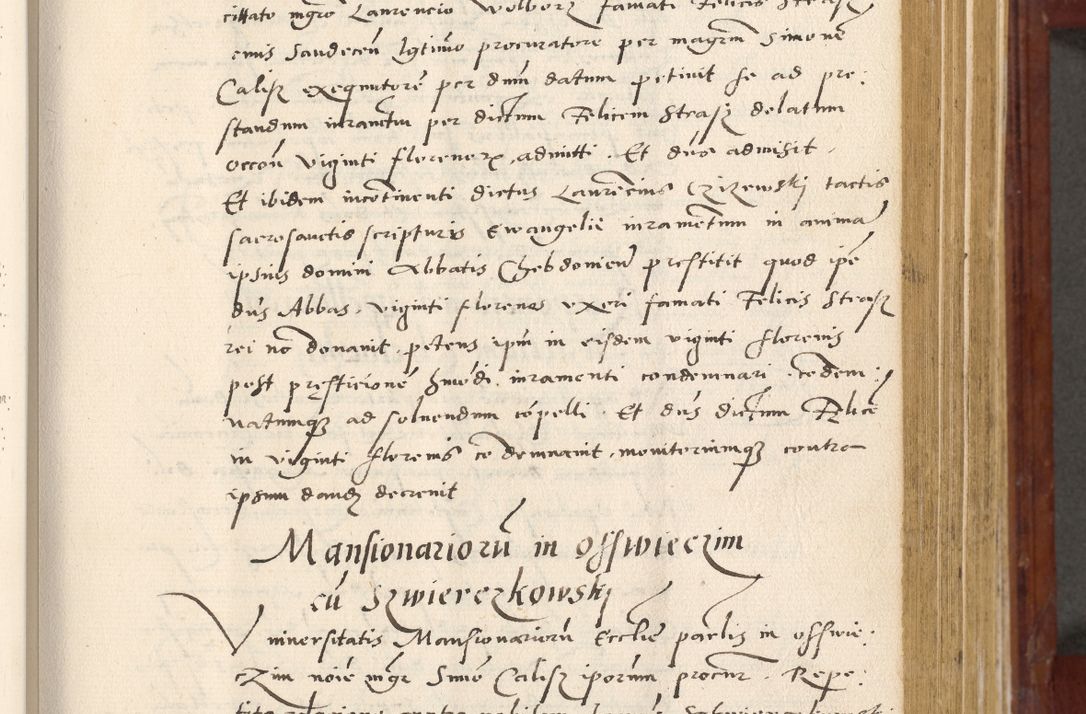 Zdjęcie nr 236 dla obiektu archiwalnego: Acta actorum coram R. D. Petro de Gamratis, archiepiscopo Gnesnensi et episcopo Cracoviensi, Legato nato et Regni Poloniar primate ad a. D. 1544 et 1545 acticatorum - praesidente tunc Suae Rev. Paternitatis curiae cancellario R. D. Bertholomaeo Gantkowski, archidiacono Cracoviensi, Gnesnensi et Posnaniensi canonico.