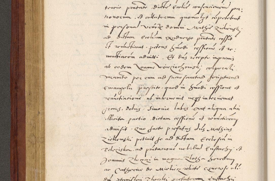 Zdjęcie nr 233 dla obiektu archiwalnego: Acta actorum coram R. D. Petro de Gamratis, archiepiscopo Gnesnensi et episcopo Cracoviensi, Legato nato et Regni Poloniar primate ad a. D. 1544 et 1545 acticatorum - praesidente tunc Suae Rev. Paternitatis curiae cancellario R. D. Bertholomaeo Gantkowski, archidiacono Cracoviensi, Gnesnensi et Posnaniensi canonico.