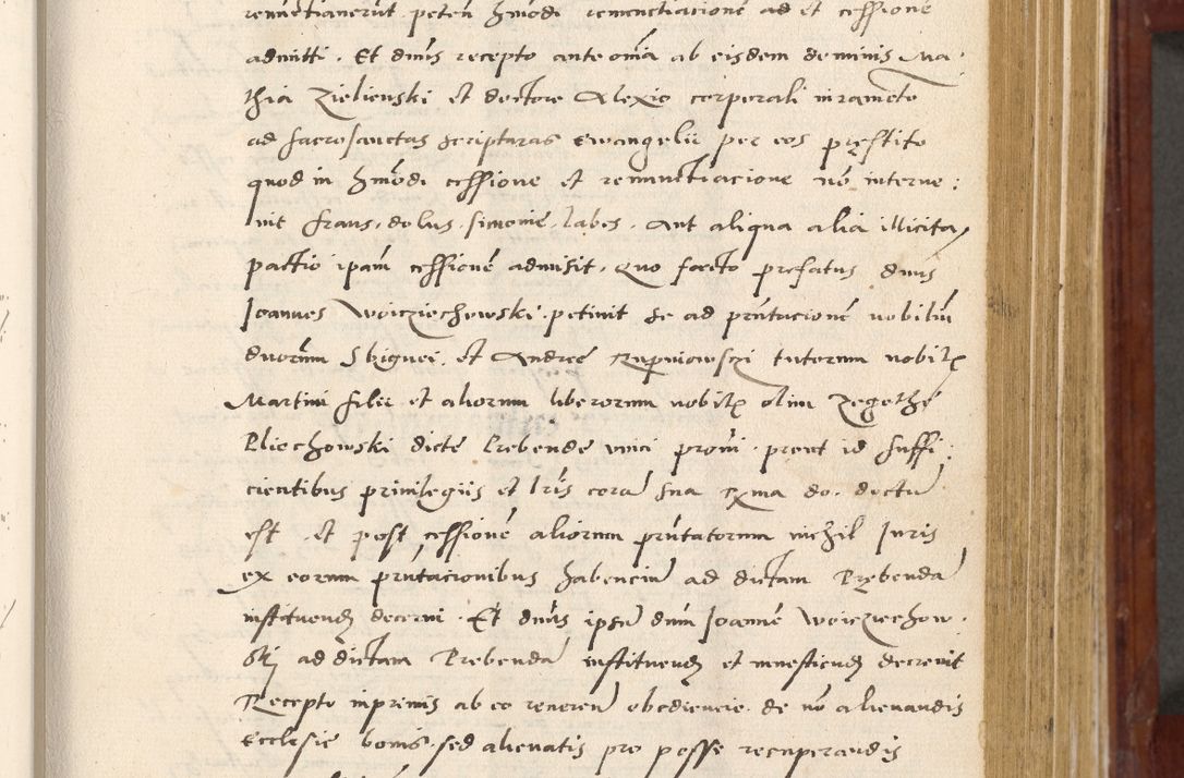 Zdjęcie nr 232 dla obiektu archiwalnego: Acta actorum coram R. D. Petro de Gamratis, archiepiscopo Gnesnensi et episcopo Cracoviensi, Legato nato et Regni Poloniar primate ad a. D. 1544 et 1545 acticatorum - praesidente tunc Suae Rev. Paternitatis curiae cancellario R. D. Bertholomaeo Gantkowski, archidiacono Cracoviensi, Gnesnensi et Posnaniensi canonico.